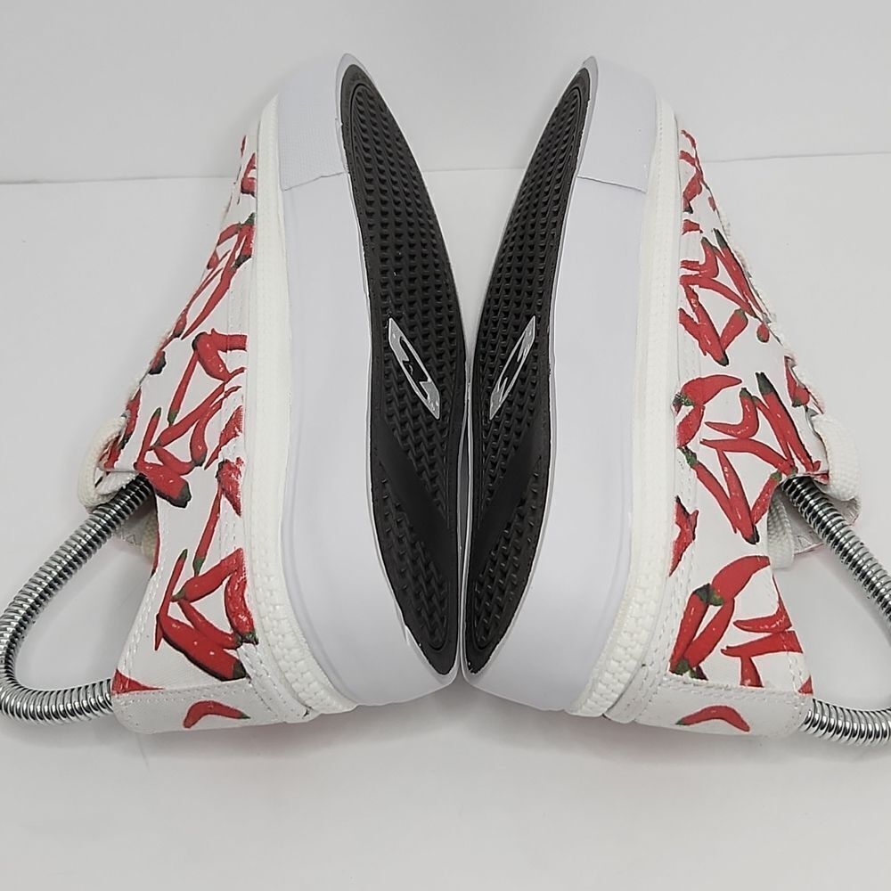 Zips California Hot funky red chili peppers spicy sneakers - Picture 6 of 10